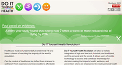 Desktop Screenshot of diyhealth.org