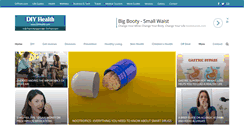 Desktop Screenshot of diyhealth.com